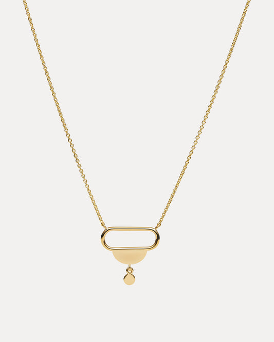 9CT YELLOW GOLD OTTO PENDANT