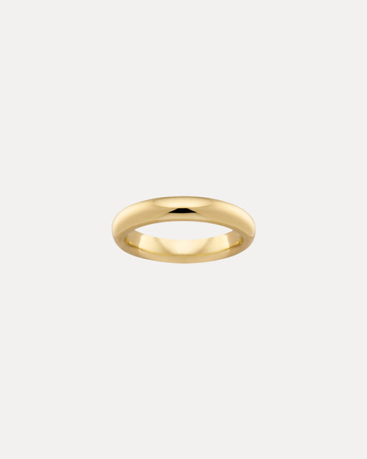 18CT YELLOW GOLD 4.5MM HALF ROUND WEDDER