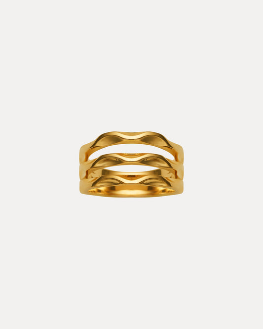 9CT TRIPLE MOMENTUM RING