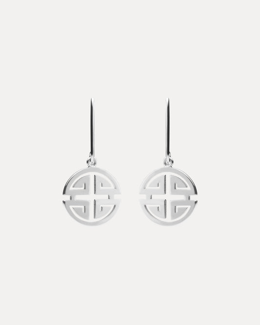 STERLING SILVER PROSPERITY EARRINGS