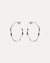 STERLING SILVER NAMOI HOOP EARRINGS