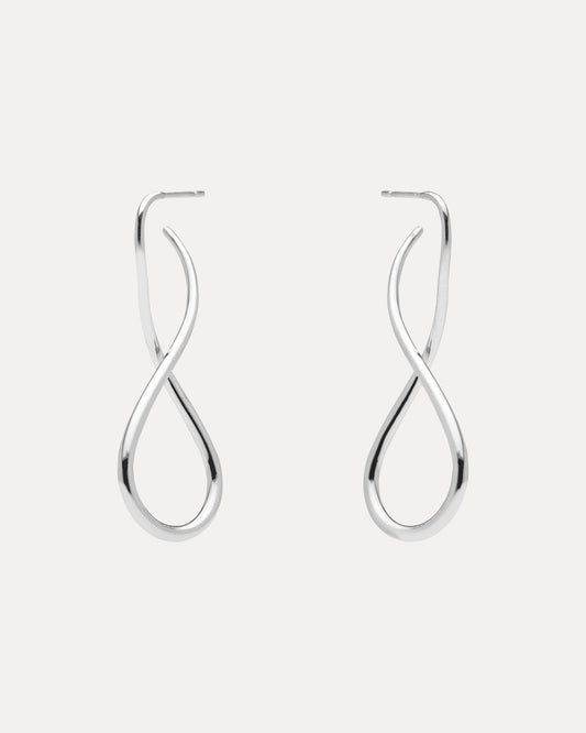 STERLING SILVER SANDRELLI EARRINGS