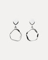 STERLING SILVER NAMOI DROP STUD EARRINGS