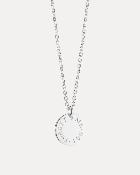 STERLING SILVER FORGET ME NOT PENDANT