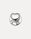 STG SILVER HEART PIN