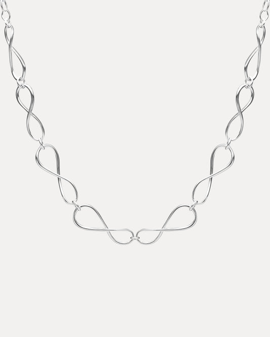 STERLING SILVER GILLIAN NECKLACE