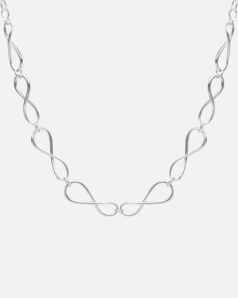 STERLING SILVER GILLIAN NECKLACE