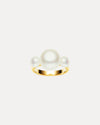 9CT TRIPLE PEARL RING