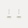 18CT SOUTH SEA PEARL & DIAMOND BIANCA EARRINGS