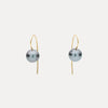 18CT TAHITIAN PEARL TORTONA EARRINGS