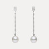 STERLING SILVER SOUTH SEA PEARL ELSA EARRINGS