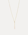 9CT PEARL LINDER PENDANT