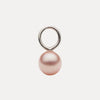 STERLING SILVER PINK PEARL DETACHABLE AMATE PENDANT