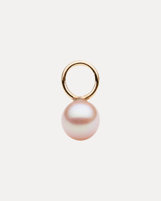 9CT PINK PEARL DETACHABLE AMATE PENDANT