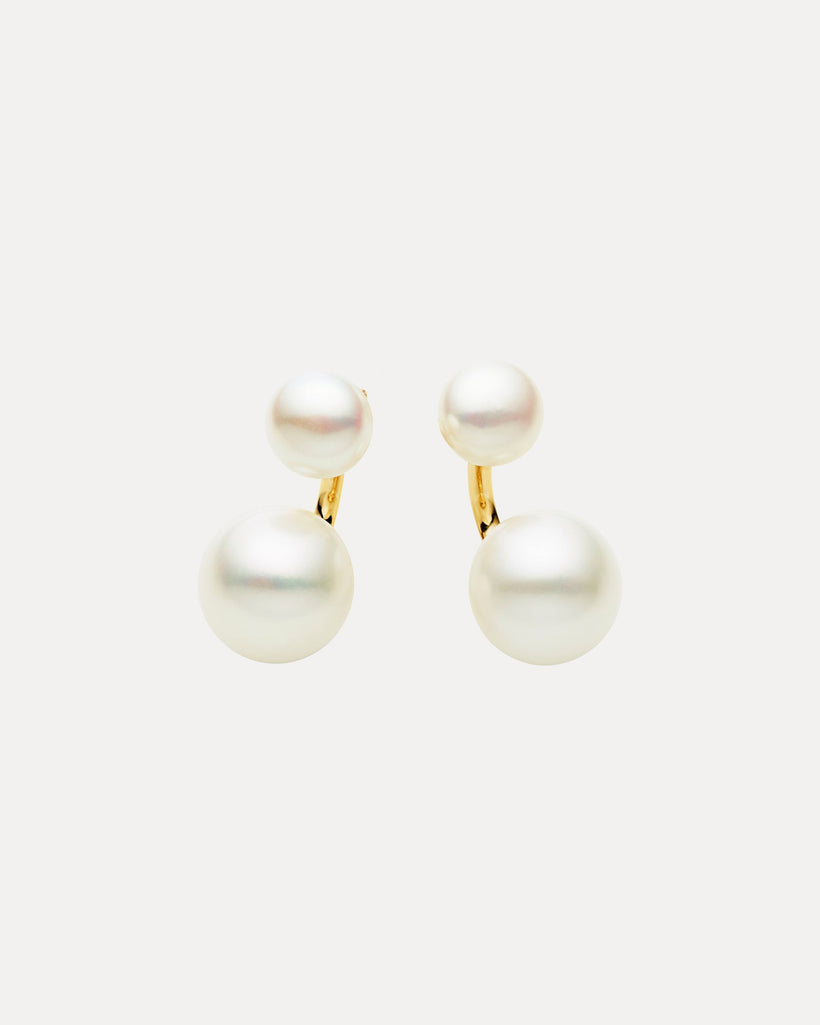 9CT PEARL CARLY EARRINGS