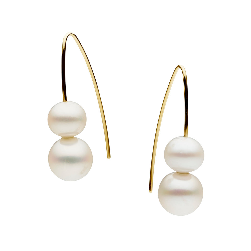 9YG PEARL ALESSANDRIA EARRINGS |Jan Logan Fine Jewellery