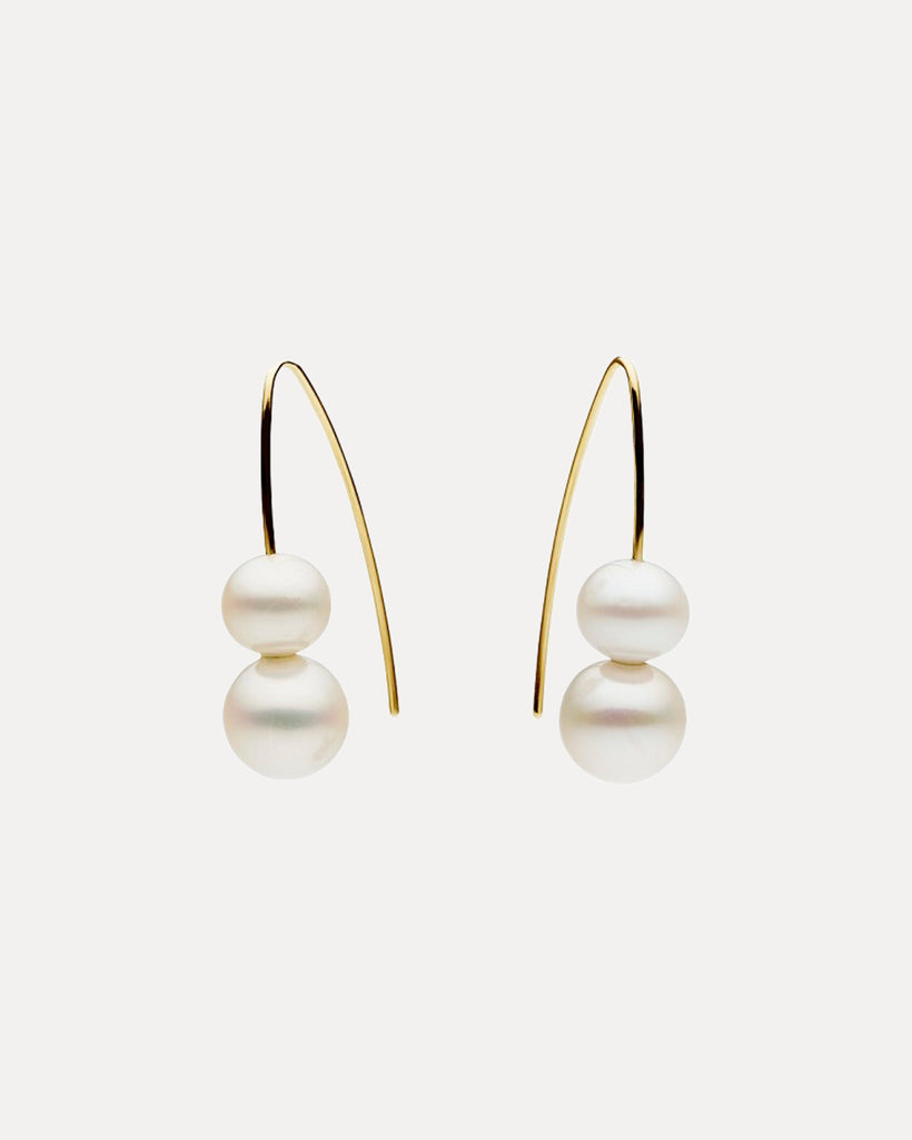 9CT PEARL ALESSANDRIA EARRINGS