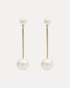 9CT GOLD & PEARL TAIKA EARRINGS