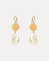 9CT BAROQUE PEARL MEDICI EARRINGS