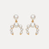 9CT PEARL AVOCA EARRINGS