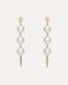 9CT NIELSEN PEARL DROP EARRINGS