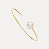 9CT PEARL CARLY BANGLE