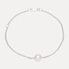 STERLING SILVER PEARL BRACELET