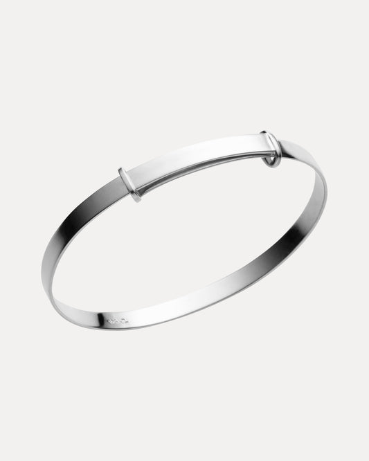 STERLING SILVER BABY EXPANDER BANGLE