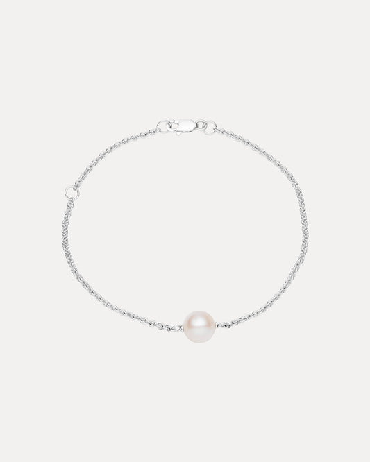 STERLING SILVER PEARL BAMBINI CHILD BRACELET