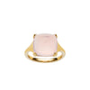 9CT ROSE QUARTZ GENEVIEVE RING