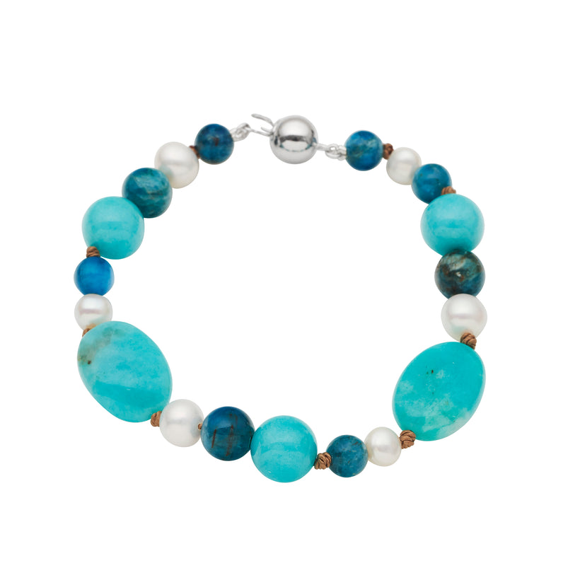 Beach Bling Bracelet Kit - Seafoam Jewels - Island Cove Beads & Gallery